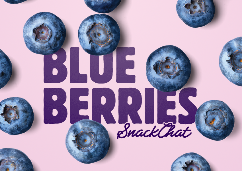 Blueberries SnackChat